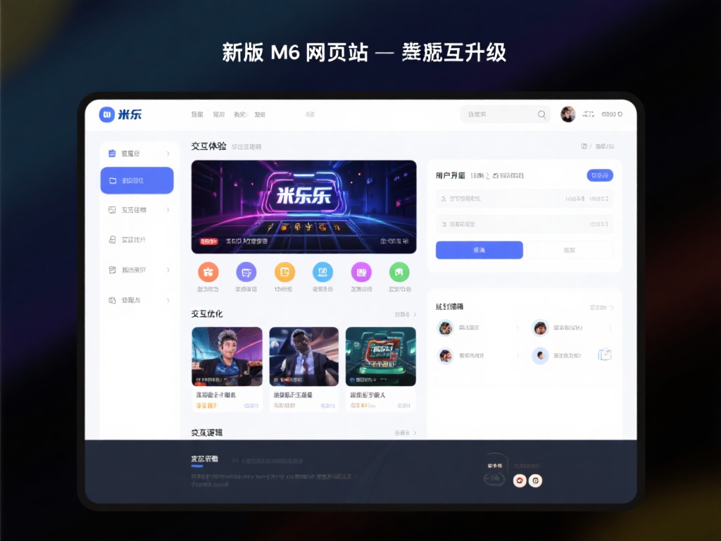 用户界面全面升级，交互体验更流畅：新版米乐m6网页